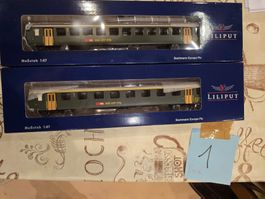 Liliput 334971 und 334972 SBB EW I Epoche IV