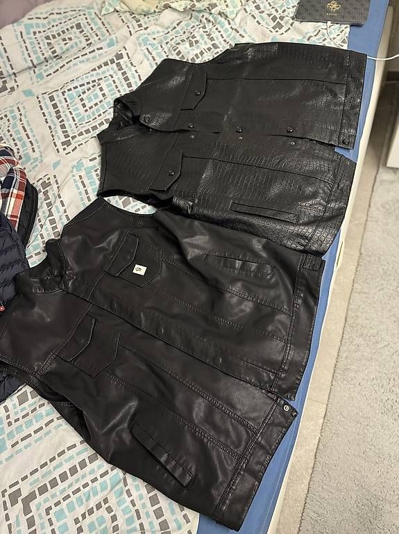 Gilet & Giacche: 2x Lederwesten XL & XXL – Usato da Möriken AG venduto da E60Veni 3
