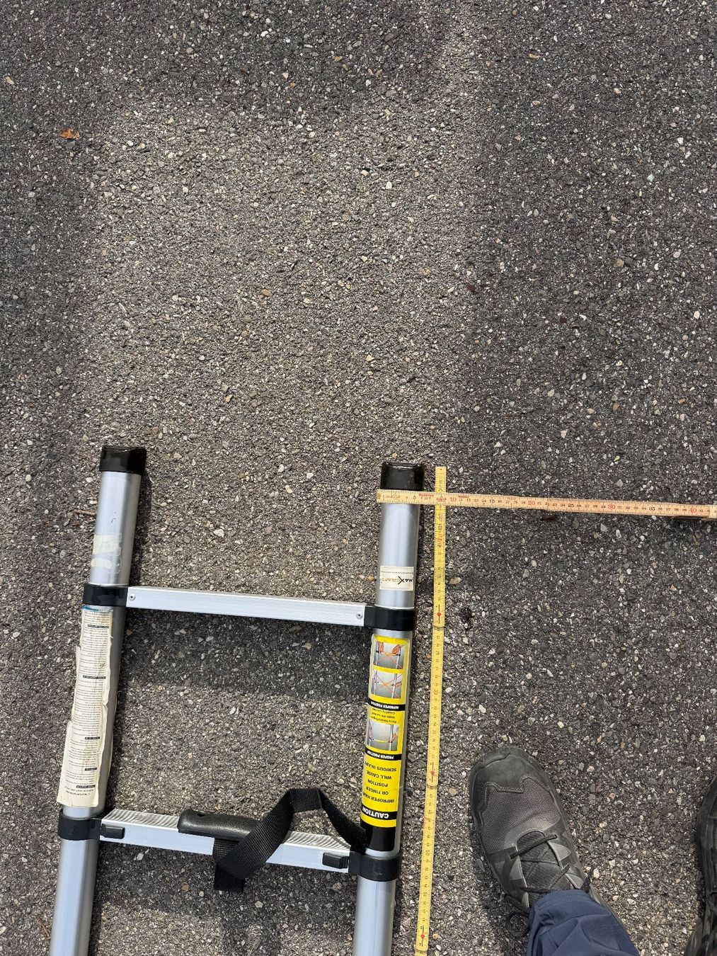 Scale: Kompakte Teleskopleiter – Usato da Hubersdorf venduto da Gewonnen 5