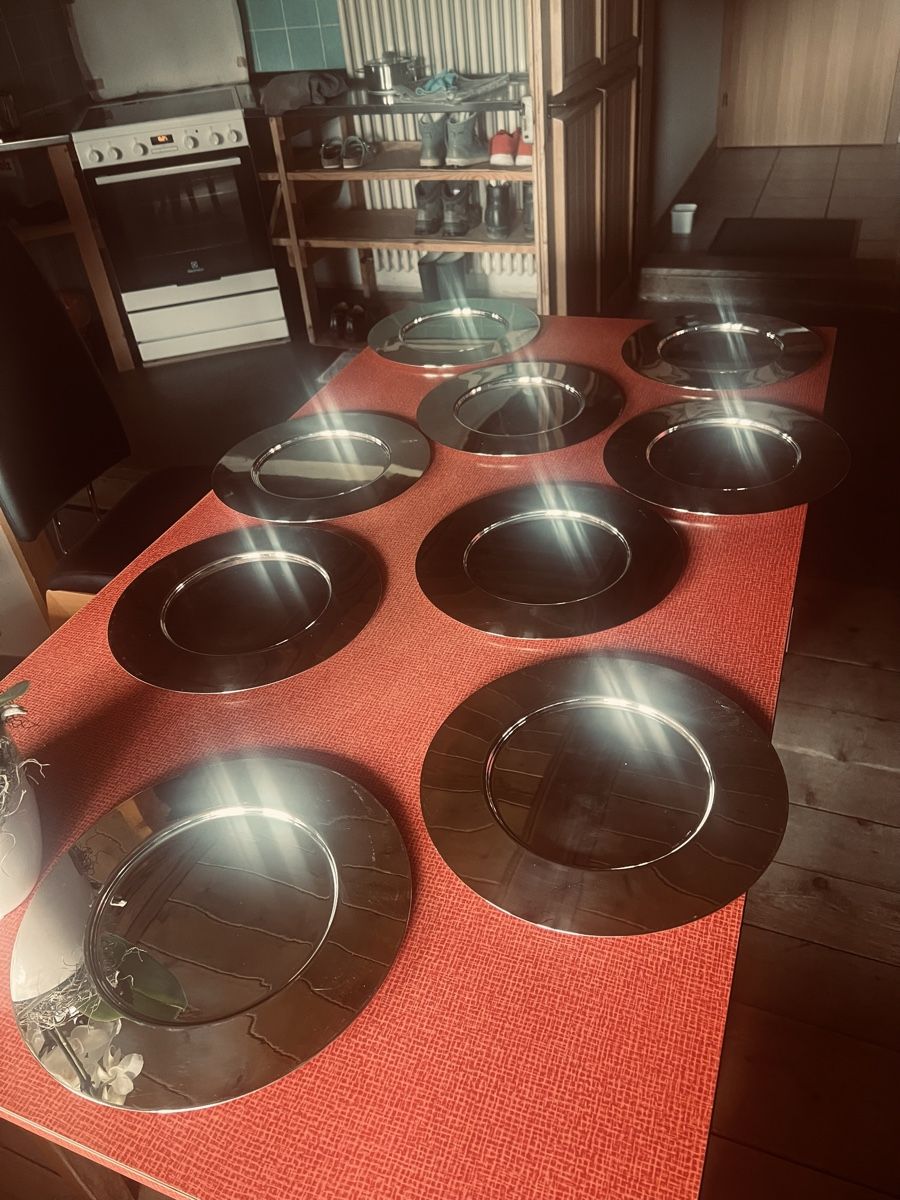 Berndorf Piatti: Platzteller Berndorf Versilbert – Usato da Goldiwil (Thun) venduto da Carlo77 5