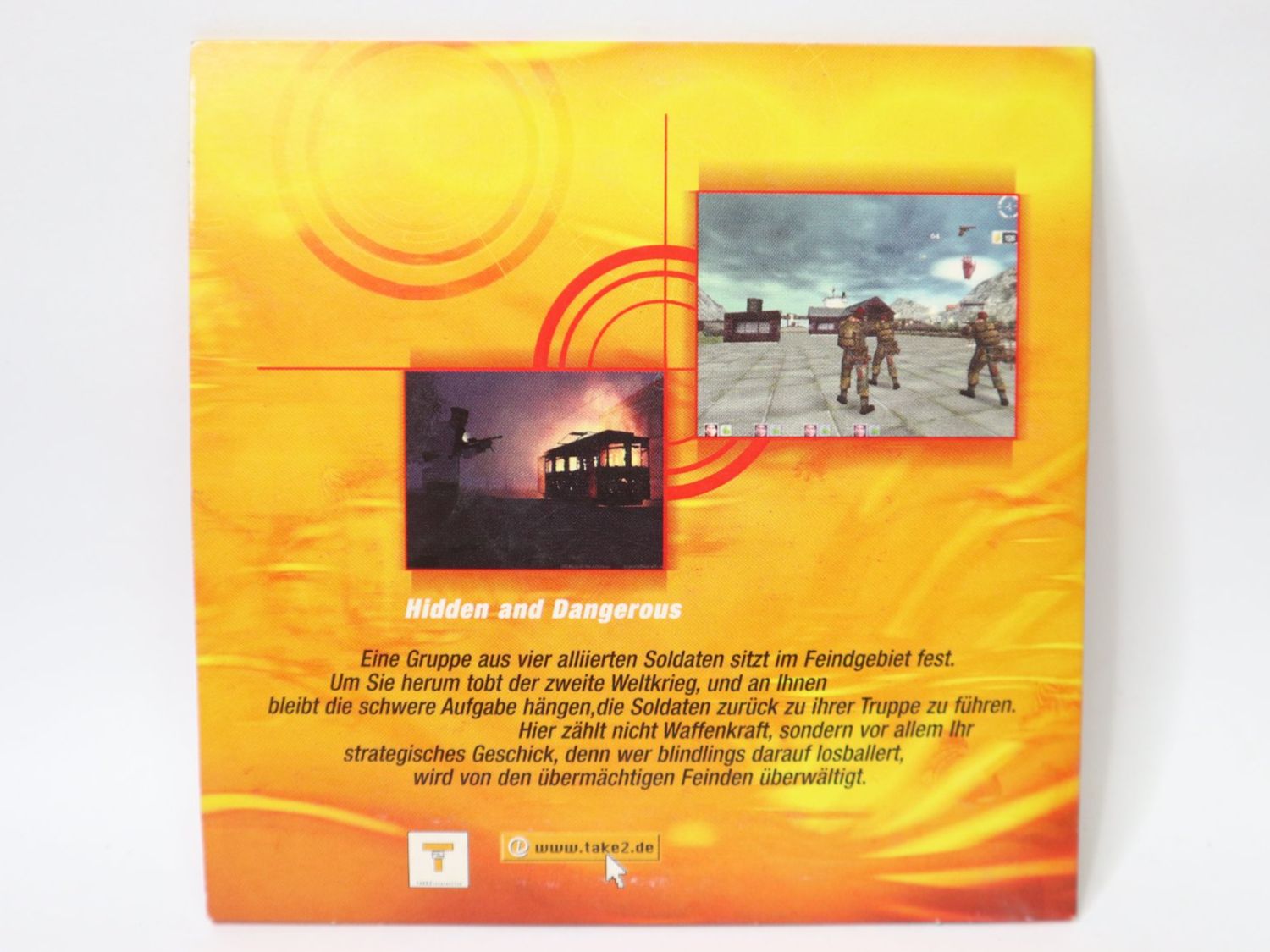 Microsoft Giochi: PC Game, Hidden and Dangerous – Usato da Eschenbach SG venduto da Astalavista 1