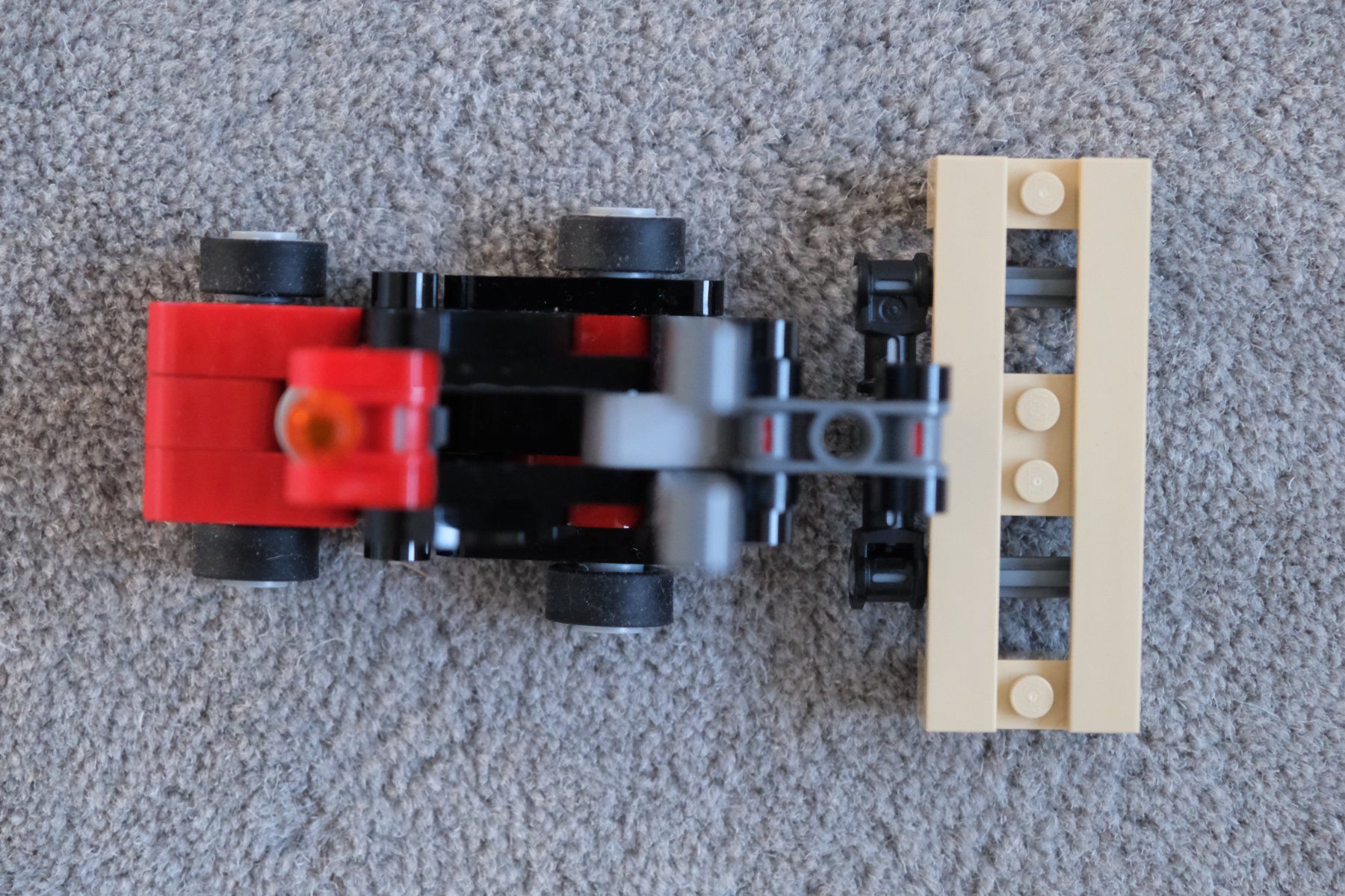 Lego Kit di costruzioni: Lego Technic set 30655 Gabelstapler mit Palette Transpalette – Usato da Nyon venduto da JJZA 8