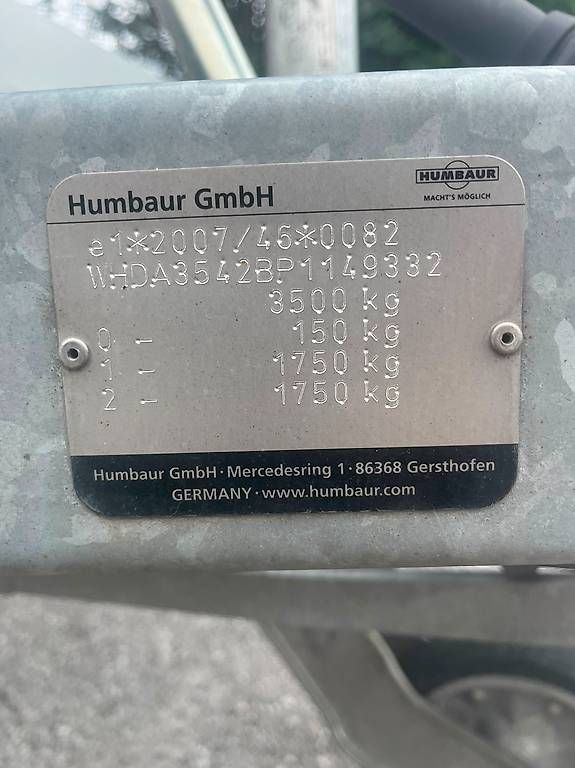 Remorques: remorque humbaur  – D'occasion à Savièse par GarageLazerSA 4