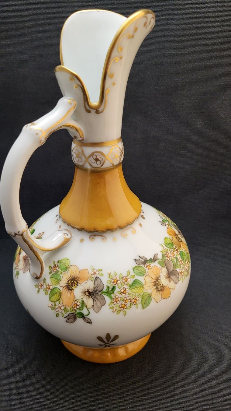 Vasi & Recipienti: Handbemalter Porzellankrug LIMOGES – Usato da Basel venduto da spinne02 2