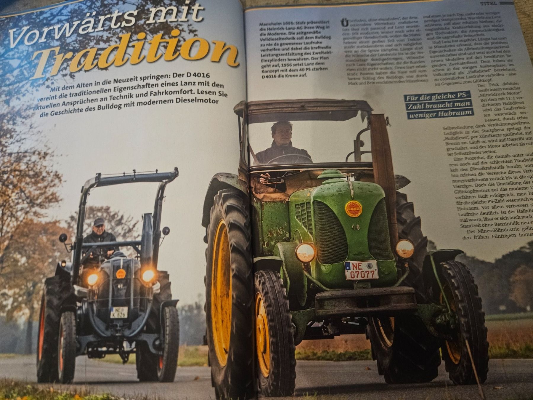 Lanz Bulldog Trattori: Oldtimer Traktor /21 Lanz Opel Warchalowski WT40 Schlüter xa – Usato da Flawil venduto da sr1_f6st 2