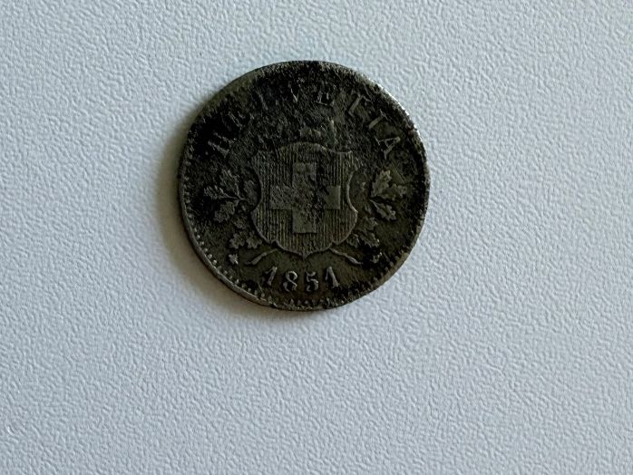 Toutes les monnaies: 10 Rappen 1851 – D'occasion à Münsingen par Olsek01