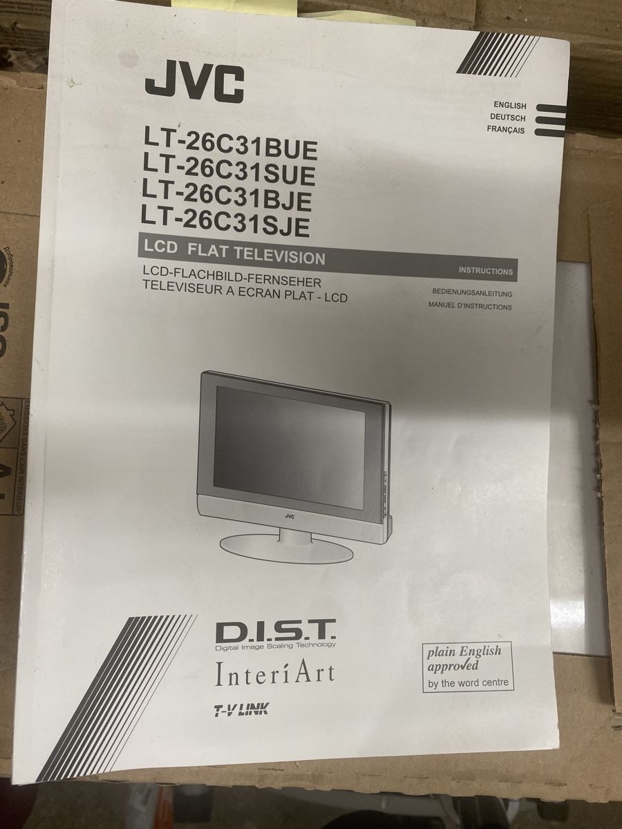 JVC Fernseher: Fernseher JVC – Gebraucht aus Seewen SZ von shaky01 7