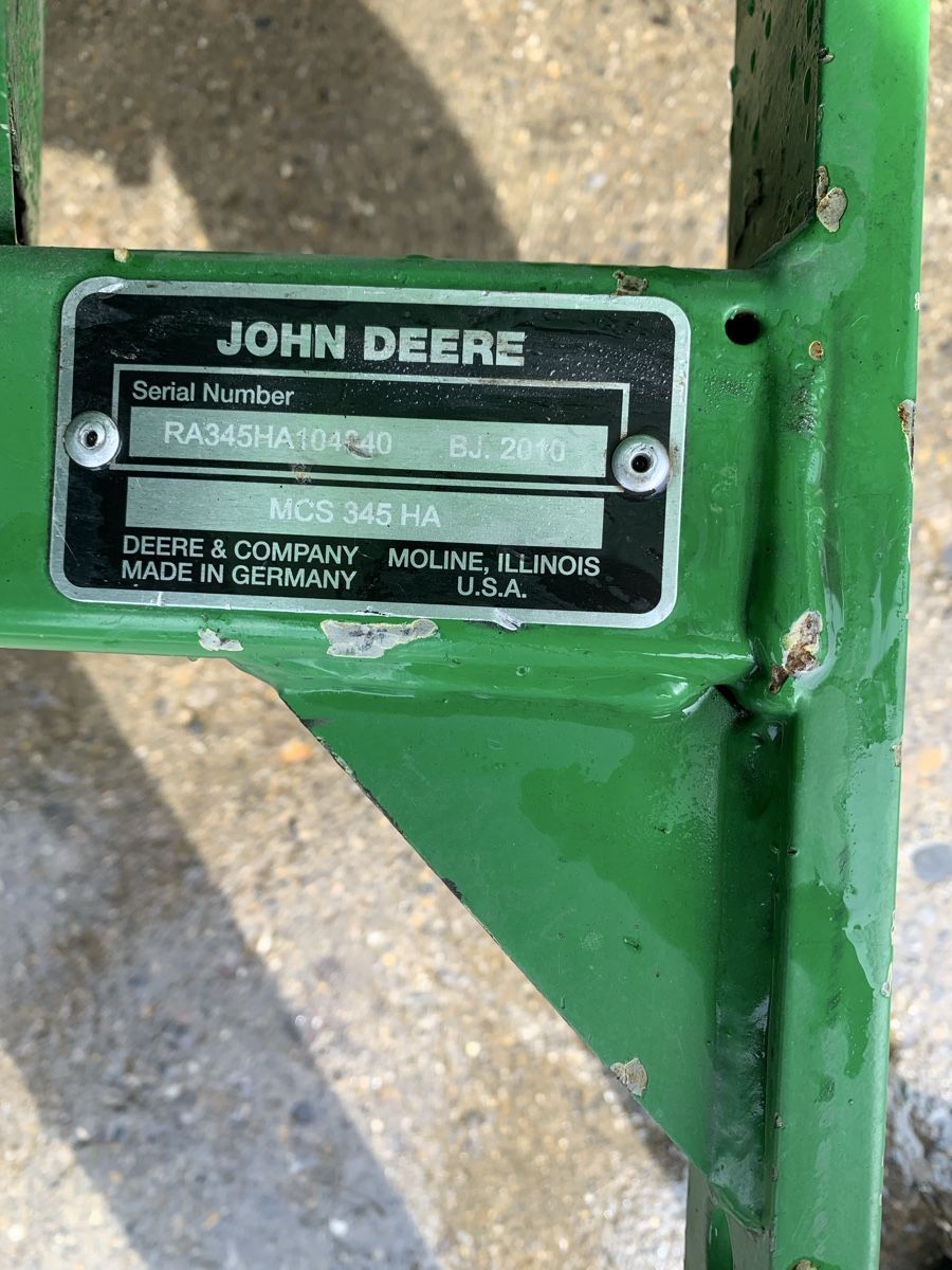 John Deere Trattori: John Deere Grasaufnahme System – Usato da Schwarzenbach SG venduto da bsw9536 7