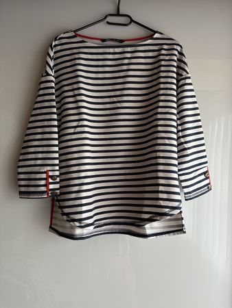 Zara Shirt gestreift Grösse S Marine Look