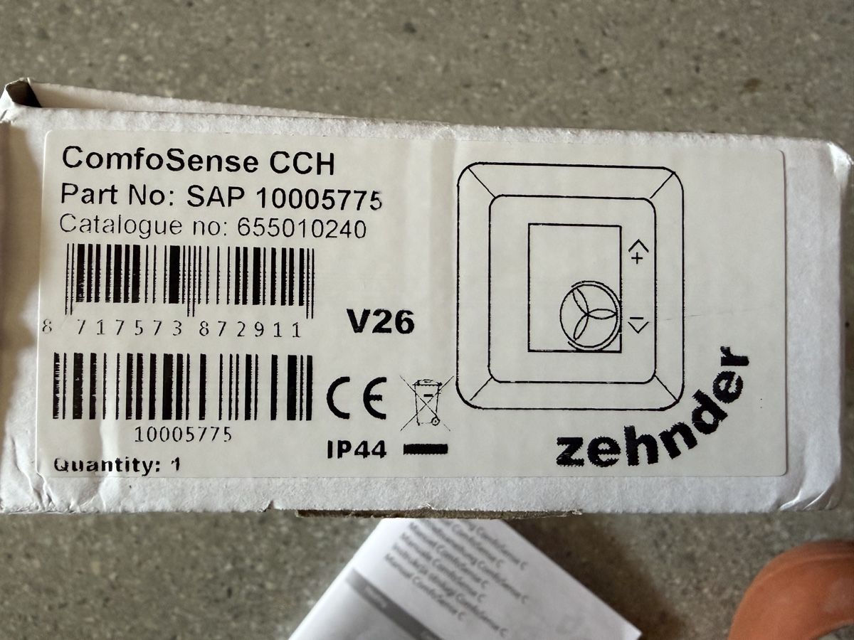 Sistema di controllo: Zehnder ComfoSense CCH - Neuwertig! – Nuovo (secondo la descrizione) da Riederalp venduto da imh_ll8m 2