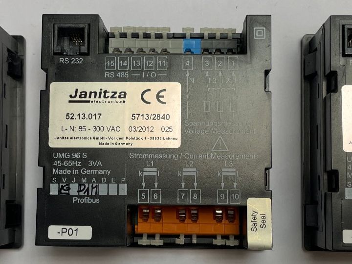 Misurare: 1 Stück Powermeter UMG 96S Janitza 52.13.017 – Usato da Hinwil venduto da ilon13 3