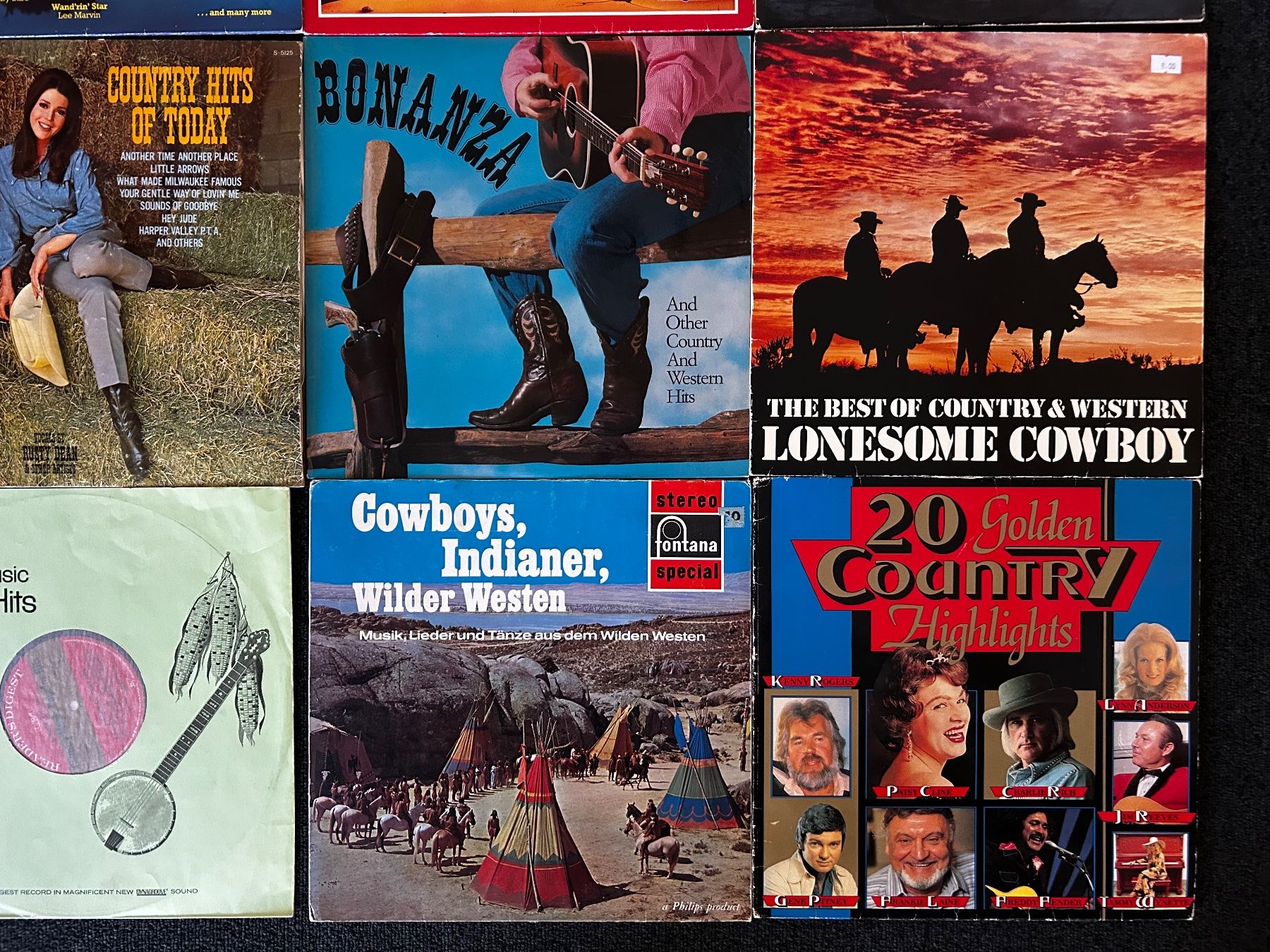 Dischi in vinile: Country & Western Sampler 12 Stk. gebraucht – Usato da Aesch BL venduto da BernisFlomi 4