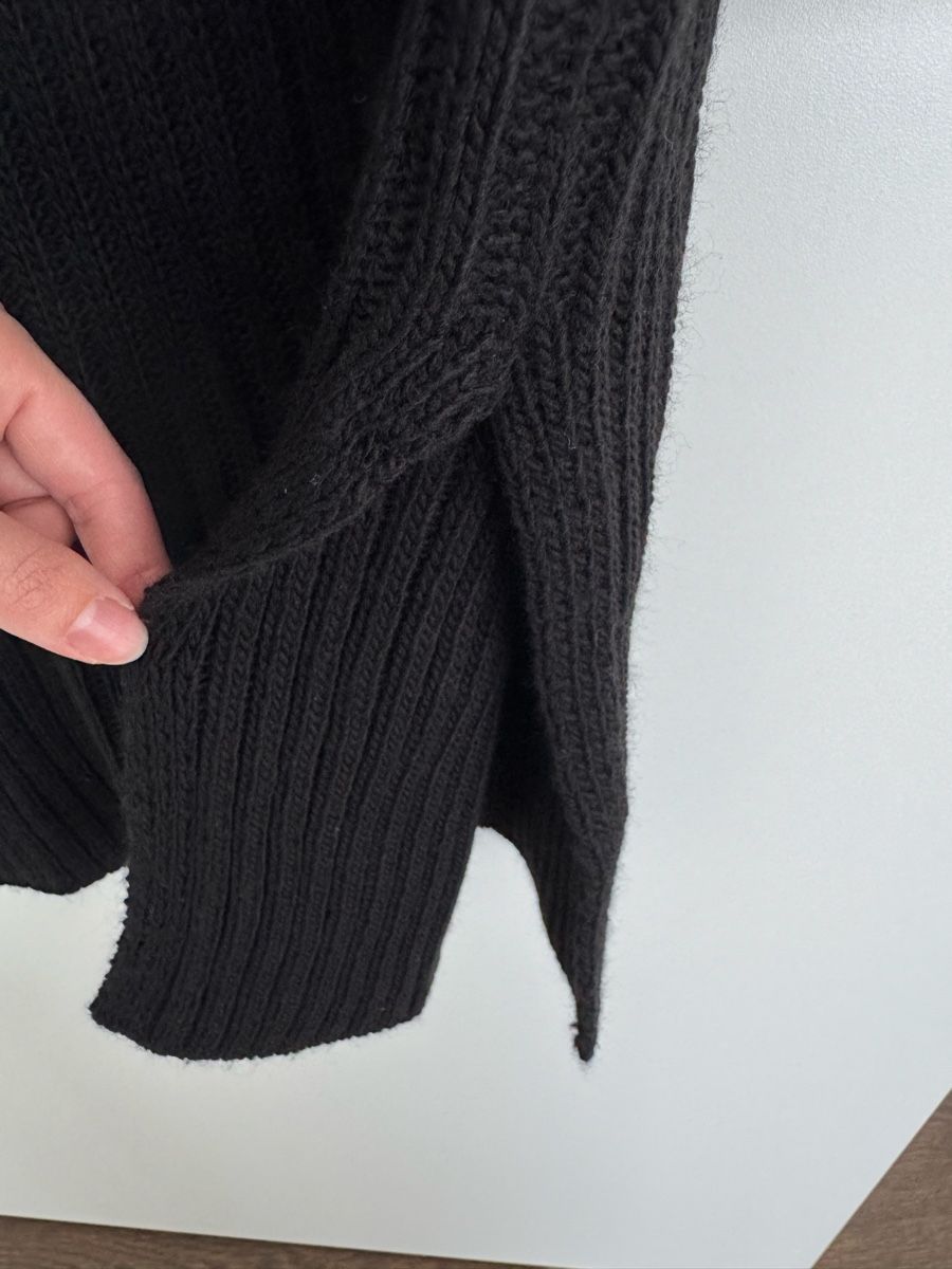 Vestiti: Rippstrick Kleid mit Rollkragen, Grösse S/M, schwarz – Nuovo (secondo la descrizione) da Staufen venduto da M19M 1