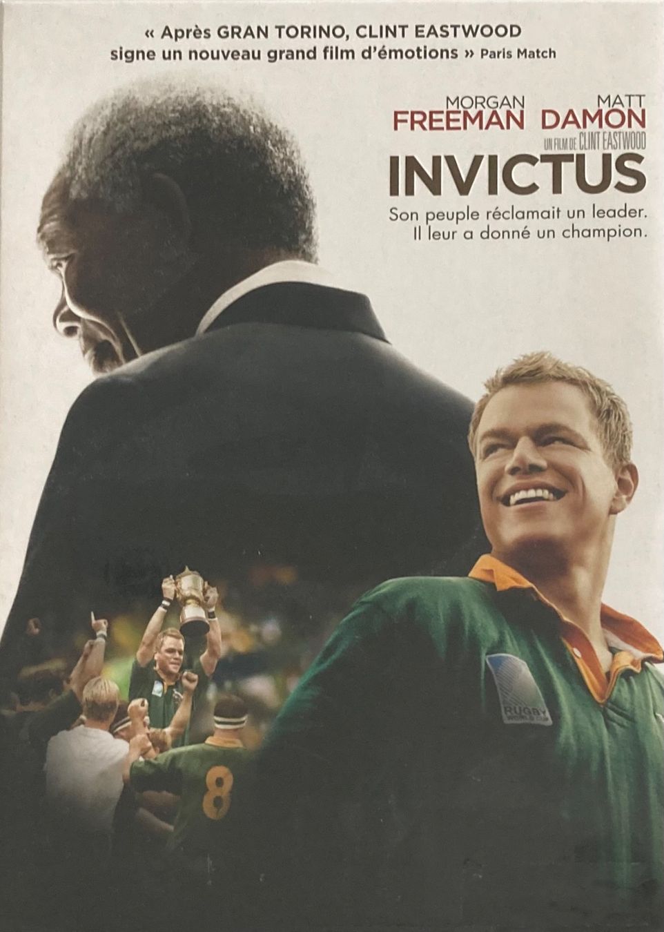 Tutti i DVDs: INVICTUS (MORGAN FREEMAN / MATT DAMON) – Usato da Poliez-Pittet venduto da Newtown-Records