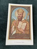 S. Franciscus Sales Andachtsbild