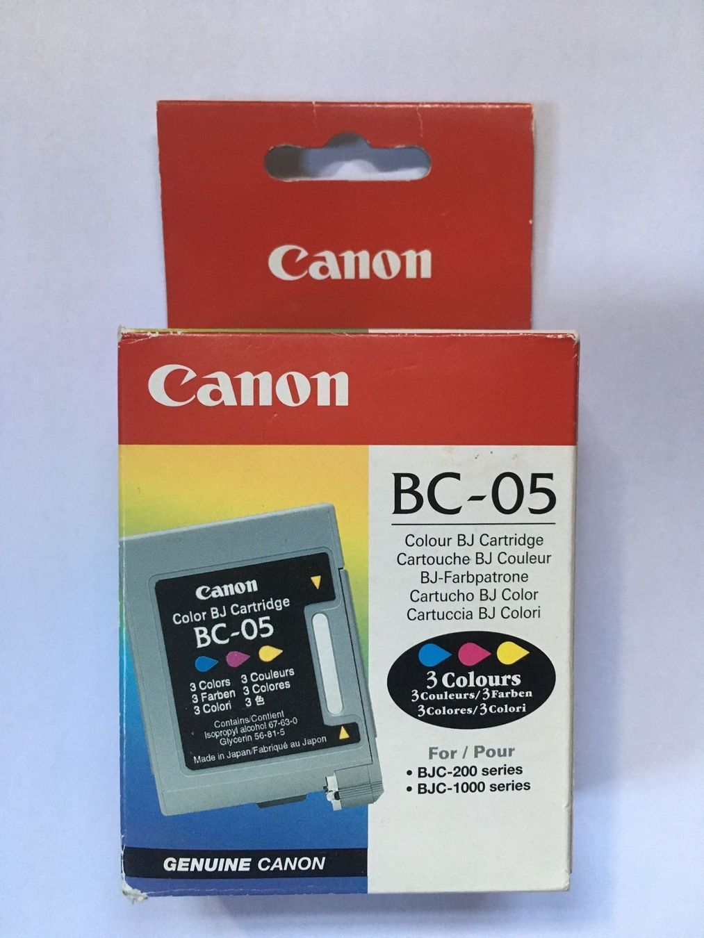 Canon Cartucce per stampanti & toner: Druckerpatrone Canon BC-05 – Nuovo e nell'imballaggio originale da Turtmann venduto da stonie_s