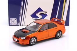 Subaru Impreza WRX STI Metallic Orange 2003 Solido 1/18 NEU