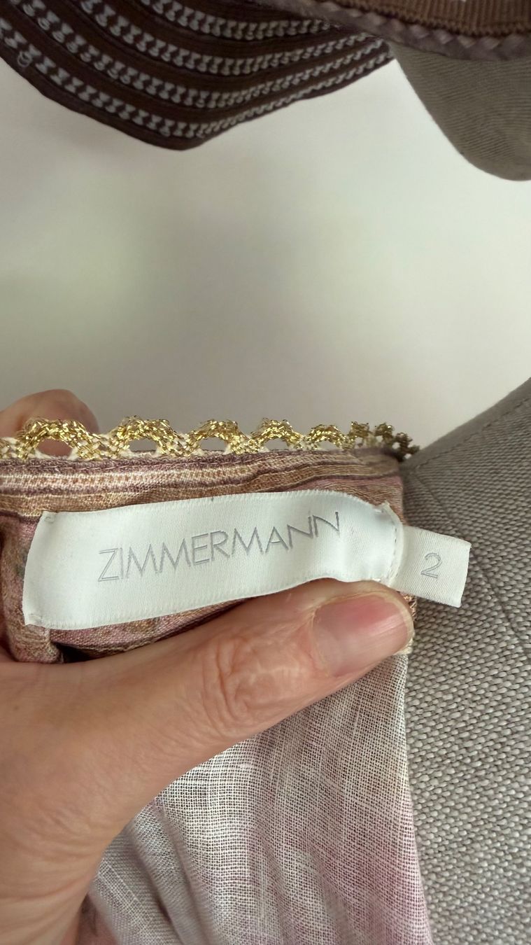 Zimmermann Kleider: Zimmermann Sommerkleid  Muster neuwertig – Gebraucht aus Flaach von sara1331 4
