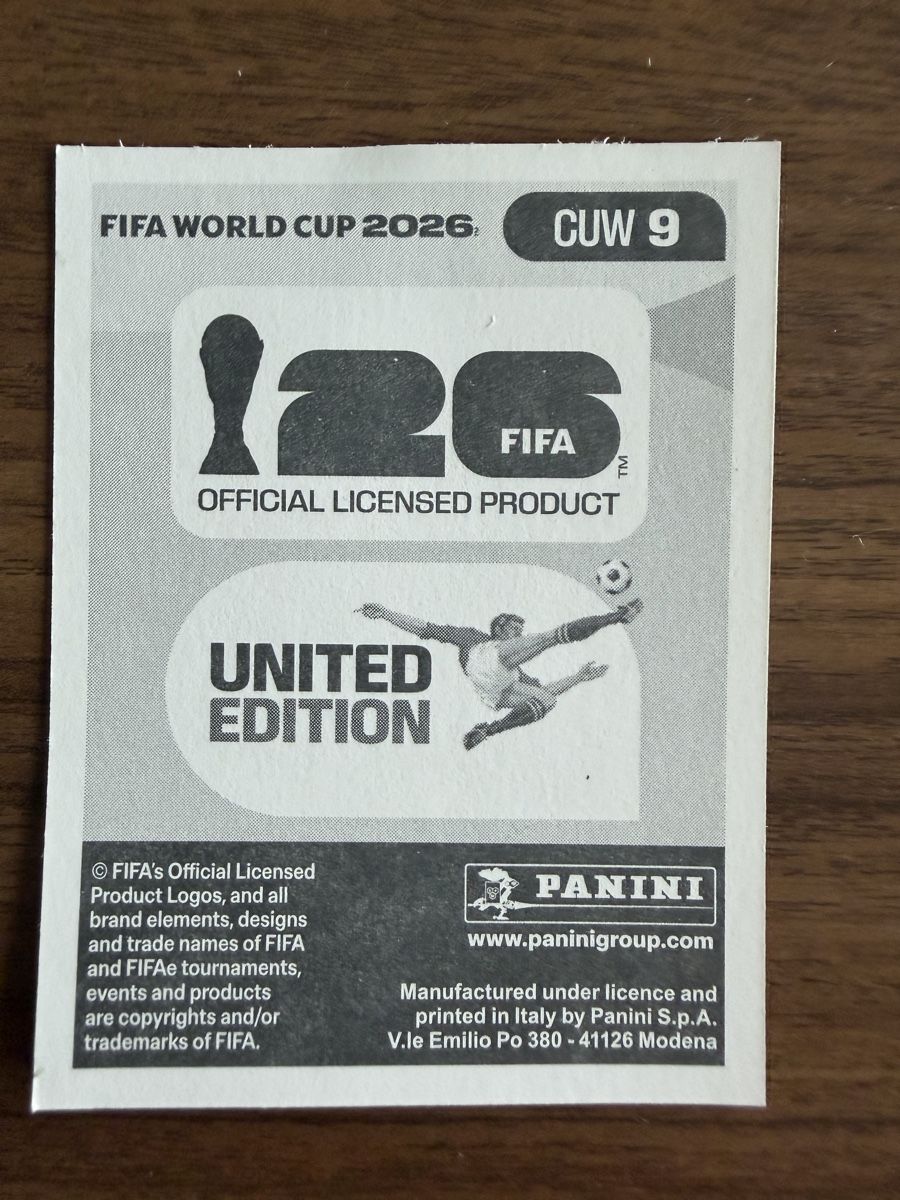Panini Carte collezionabili: Cuw9 – Usato da Feldbrunnen venduto da cleo09