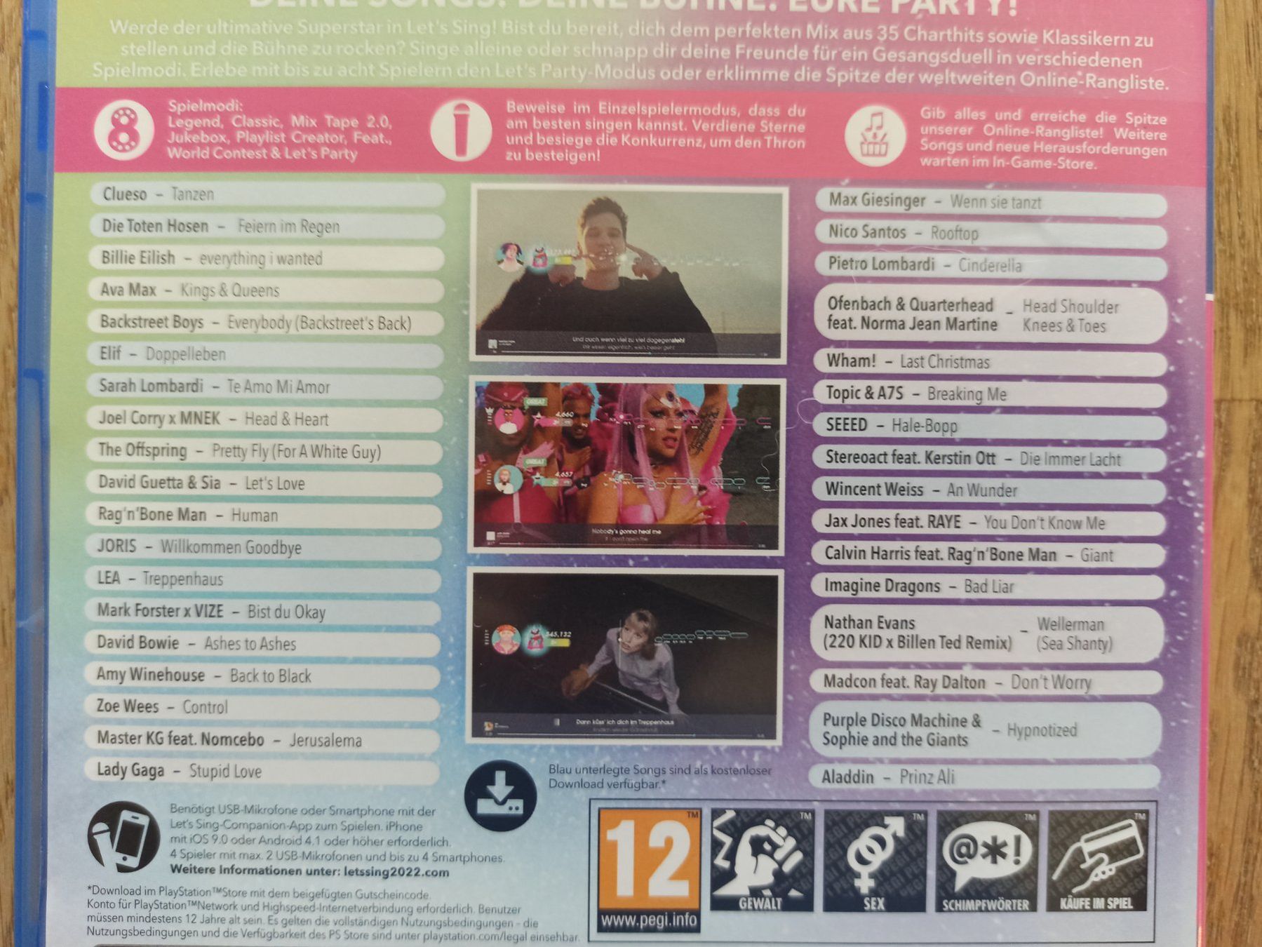 Giochi: Let's Sing 2022 PS4 / PS5 – Usato da Oberweningen venduto da mar_87mx 4