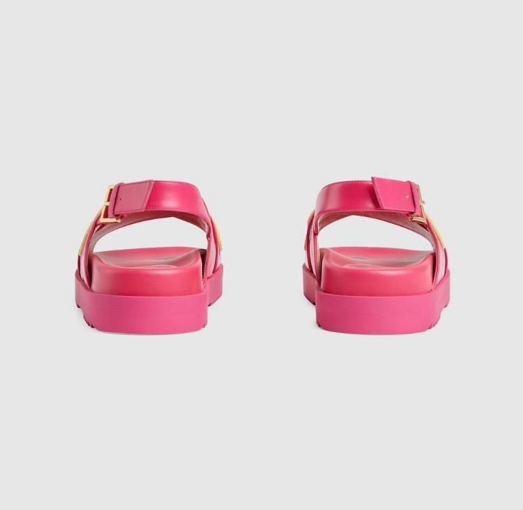 Gucci Scarpe da donna: Gucci sandals pink NEU Gr.37.5 oder Gr.39 – Nuovo e nell'imballaggio originale da Zürich venduto da EMMA0111 7