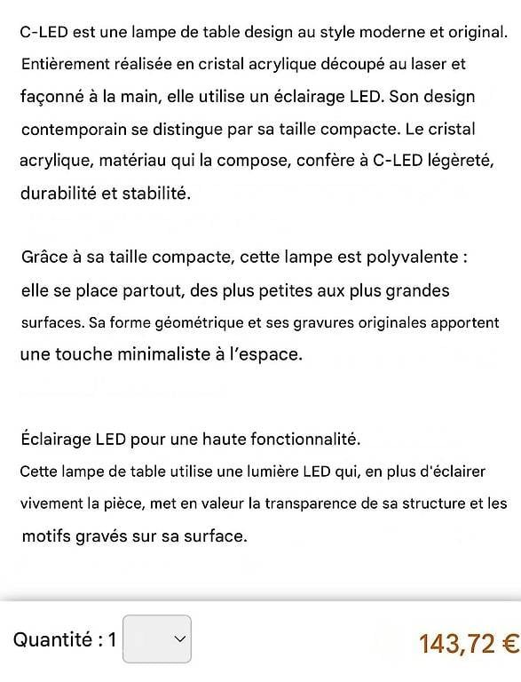 Lampen: Lampe Vesta – Gebraucht aus Territet von ad5_g2g2 1
