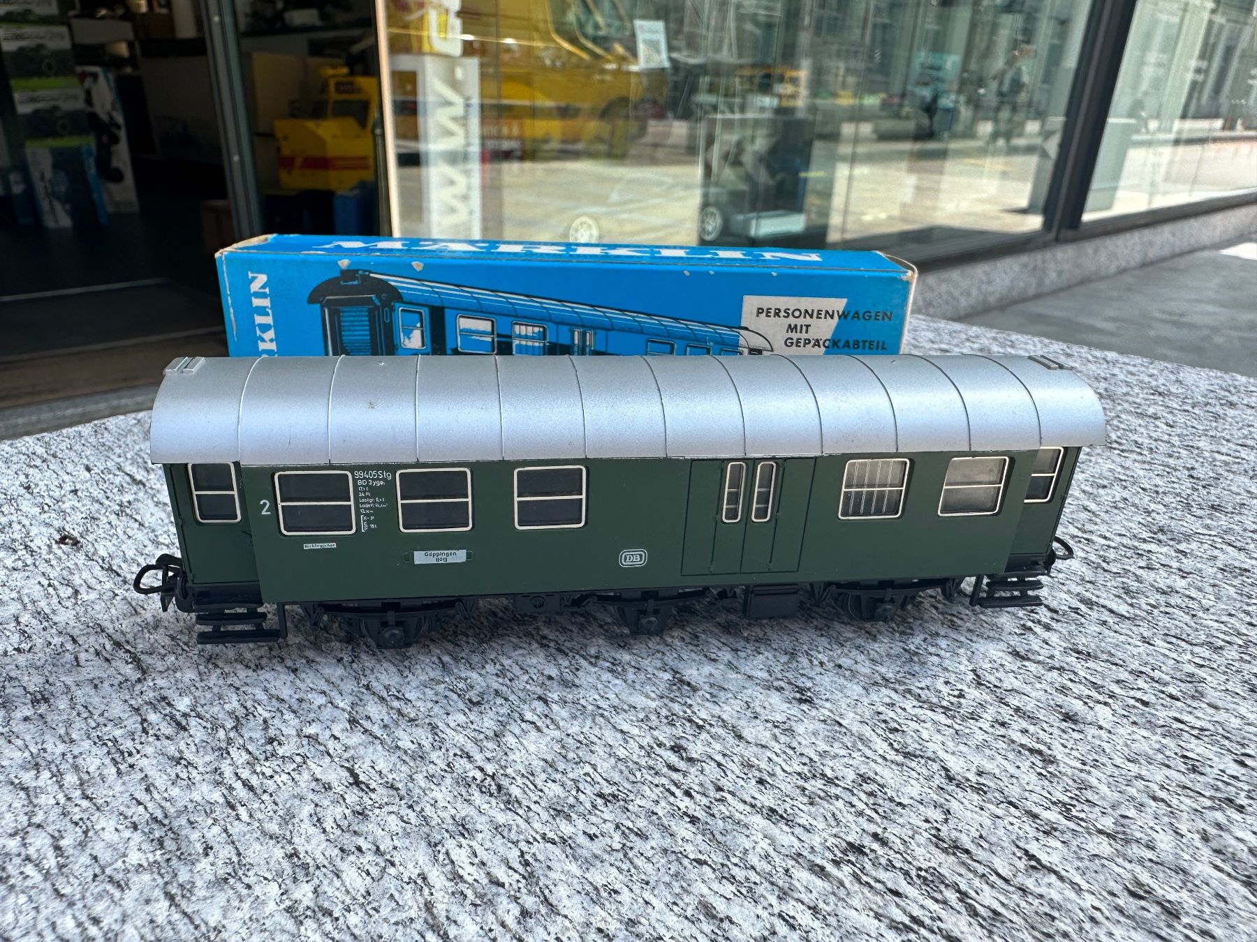 Märklin Modelleisenbahnen: Märklin 4080 H0 Personenwagen 2.Kl DB – Gebraucht aus Chiasso von Carrara-Modellismo 3