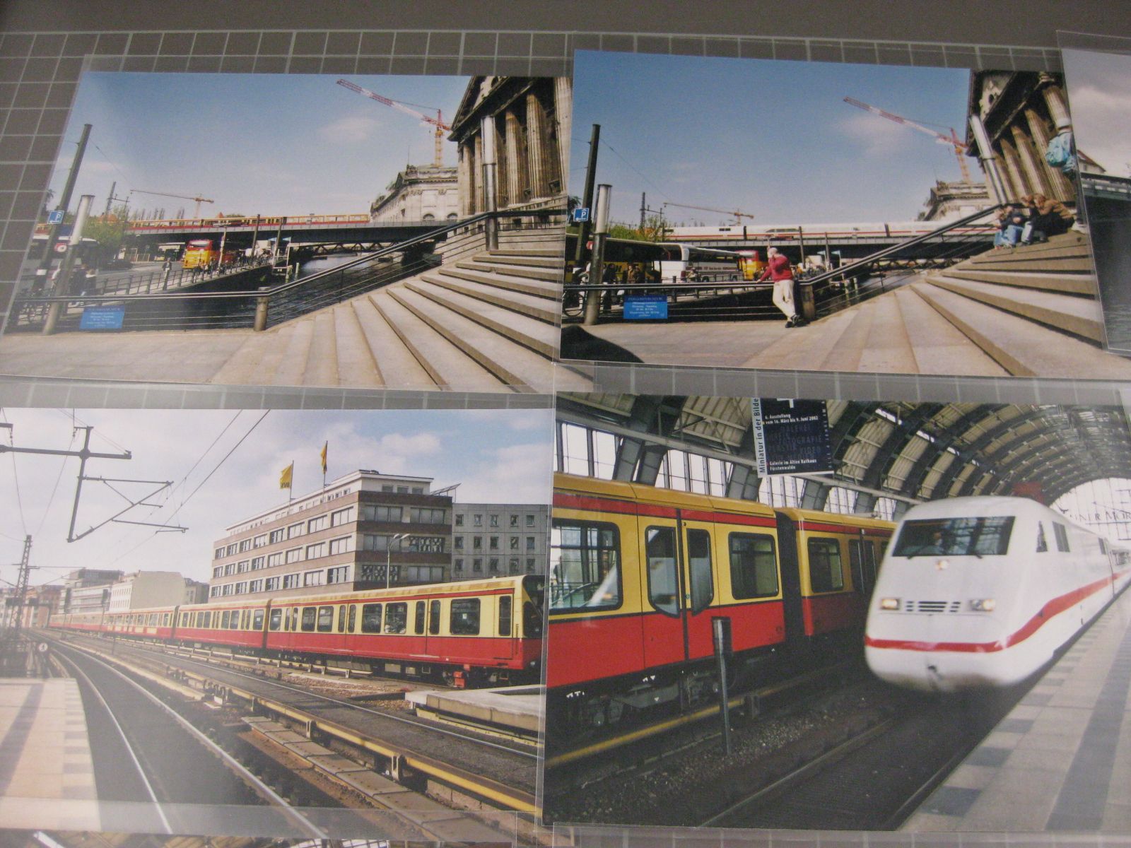 Cartoline postali: 9 Echtfotos Berlin mit Eisenbahn – Nuovo (secondo la descrizione) da Malters venduto da Marosko 1