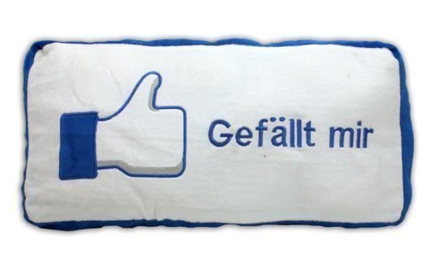 Sonstige Dekorationen & Accessoires: Kissen 'gefällt mir' ca 43x23cm – Neu und originalverpackt aus Aesch BL von Elektronik_Laden