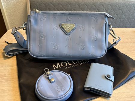 Mollerus Flums, sky blue, neu
