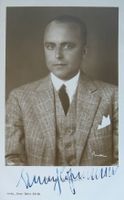 Ernst Hofmann (1880-1945) Schauspieler - Autogramm