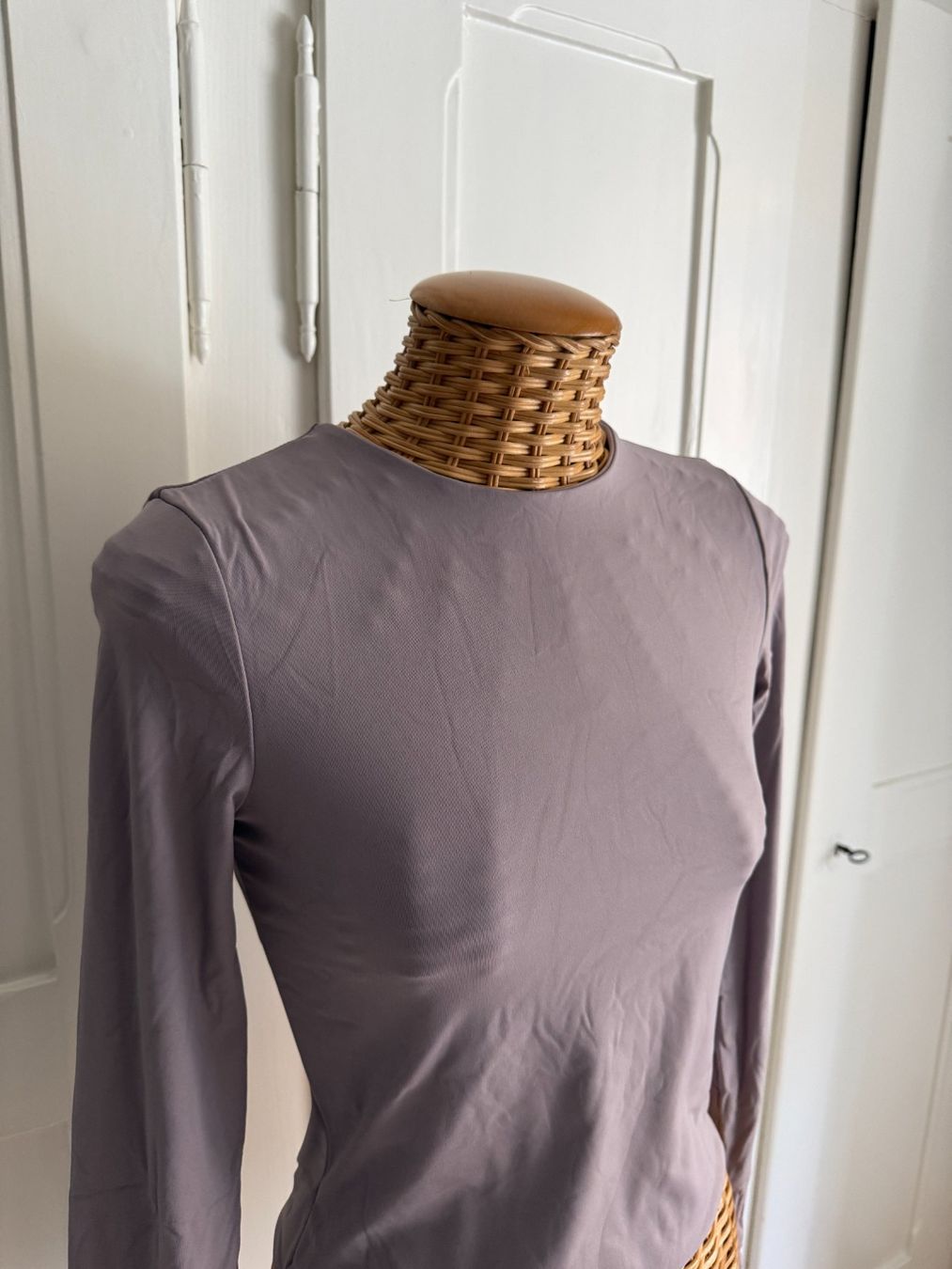 T-Shirts: Stretch Langarmshirt flieder S – Gebraucht aus Zürich von Diazaio 1
