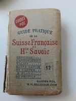 Antiker Reiseführer Guides Pol / Suisse Francaise von 1914