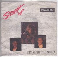 Straight Up  --  Fly with the Wind   Single7  Weisses Vinyl