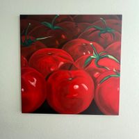Ölemälde Tomaten Christian Sommer 90x90cm