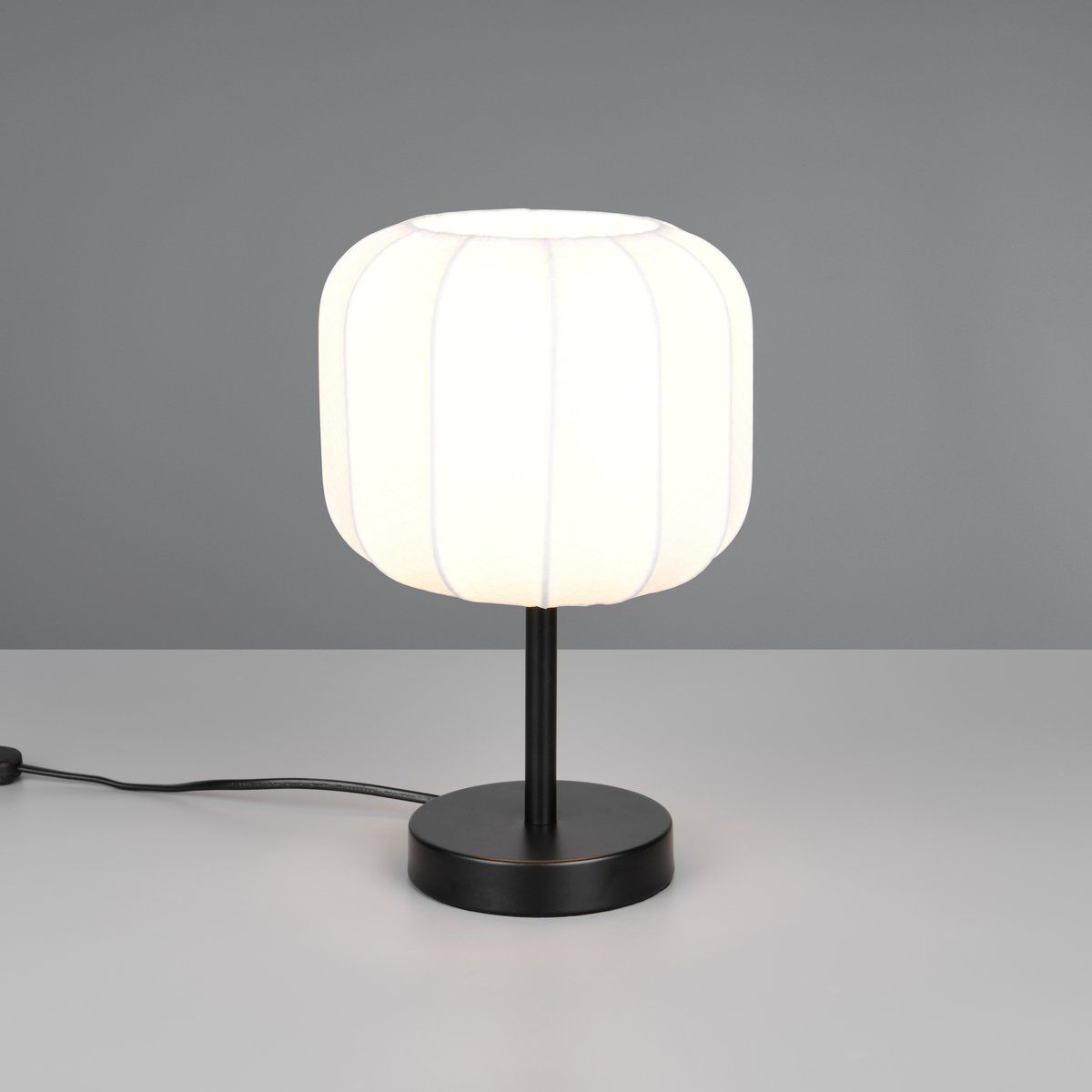 Lampade: Tischleuchte, Stoff, 32 cm Höhe   – Nuovo (secondo la descrizione) da Kreuzlingen venduto da Smart-Light 2