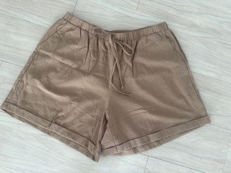 Kurze Hose / Shorts Baumwolle beige Gr.M originalverpackt