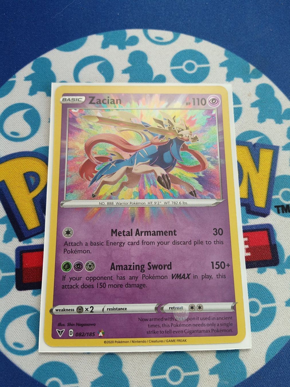Cartoline: Zacian Amazing Rare – Usato da Altstätten SG venduto da GGsGameshop