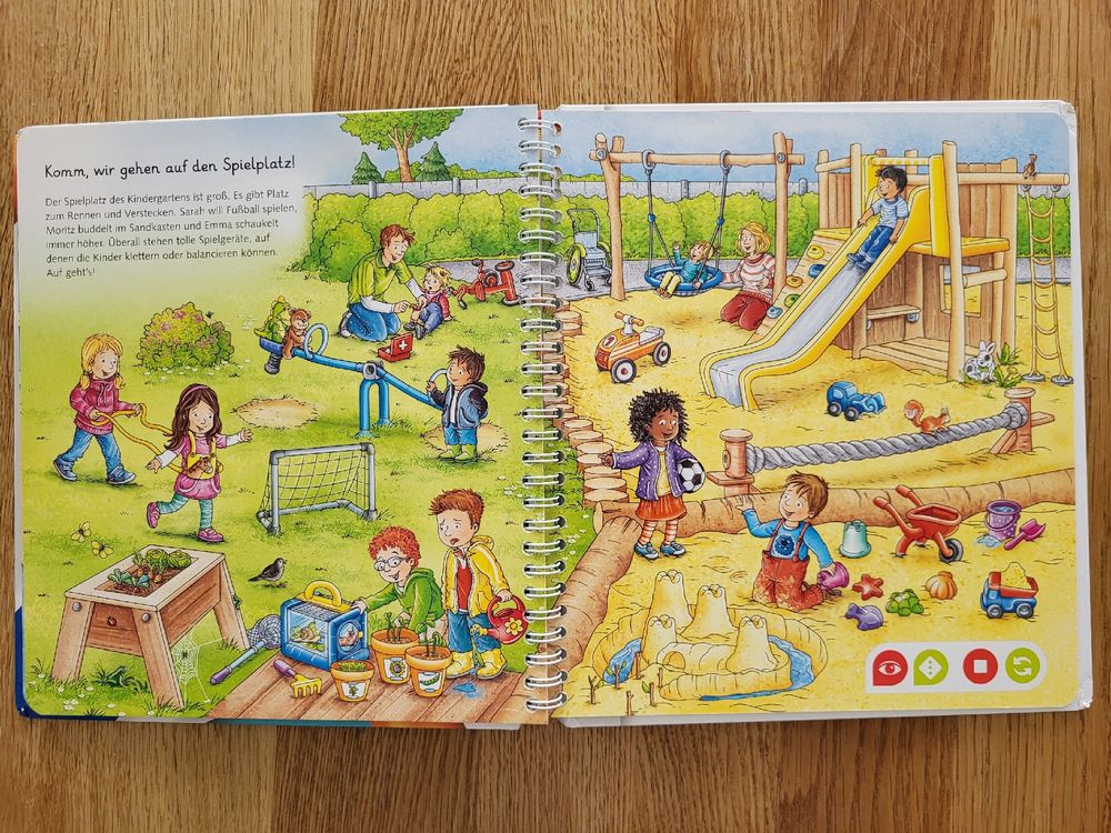 Ravensburger Tiptoi Mein Wörter-Bilderbuch Kindergarten (Gebraucht) in ...