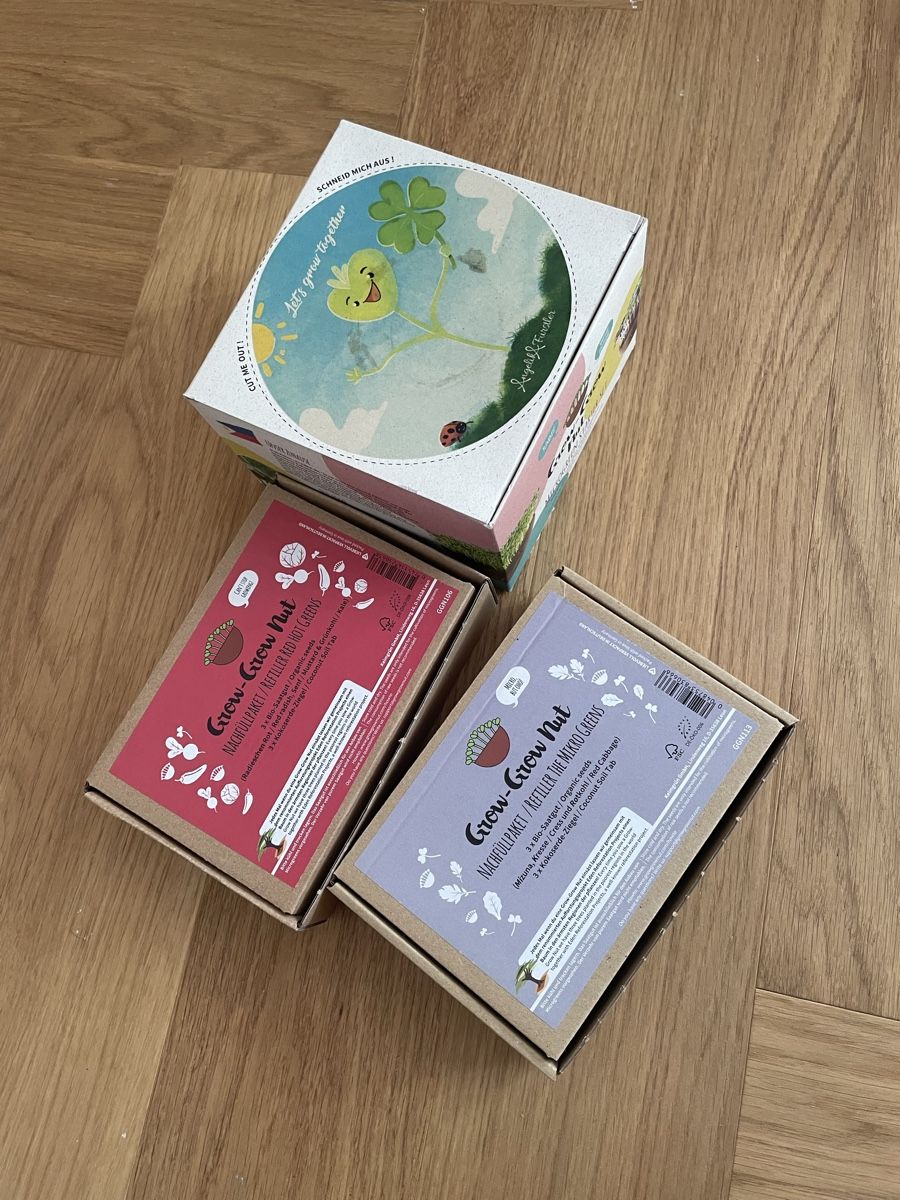 Cibi & Specialità: Kokosnuss Sprossenset – Nuovo e nell'imballaggio originale da Biel/Bienne venduto da Kujira29