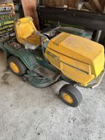 Rasenmäher-Traktor YARD-MAN gebraucht defekt mit Fangkorb
