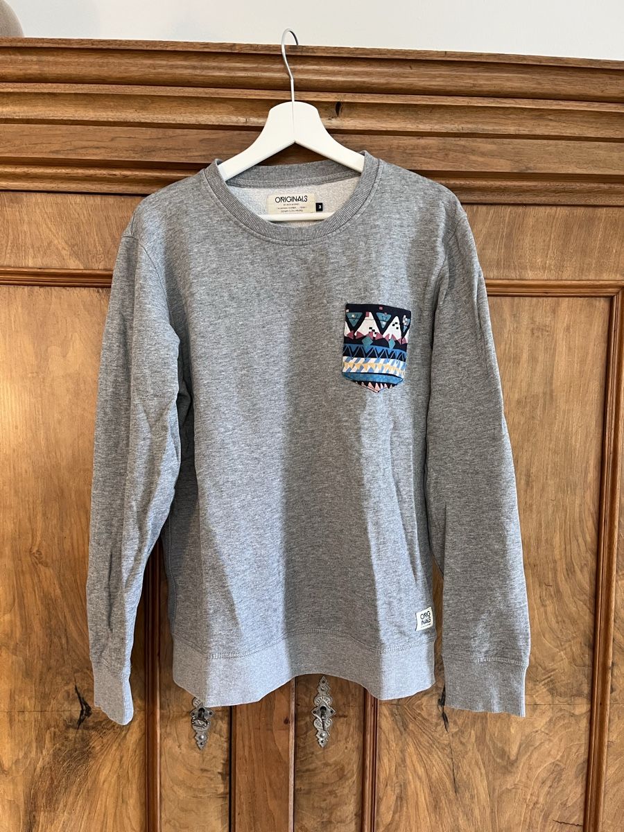 Jack & Jones Maglioni & Felpe: Pullover, grau, Gr. M, Jack & Jones – Usato da St. Gallen venduto da Gloom22 1