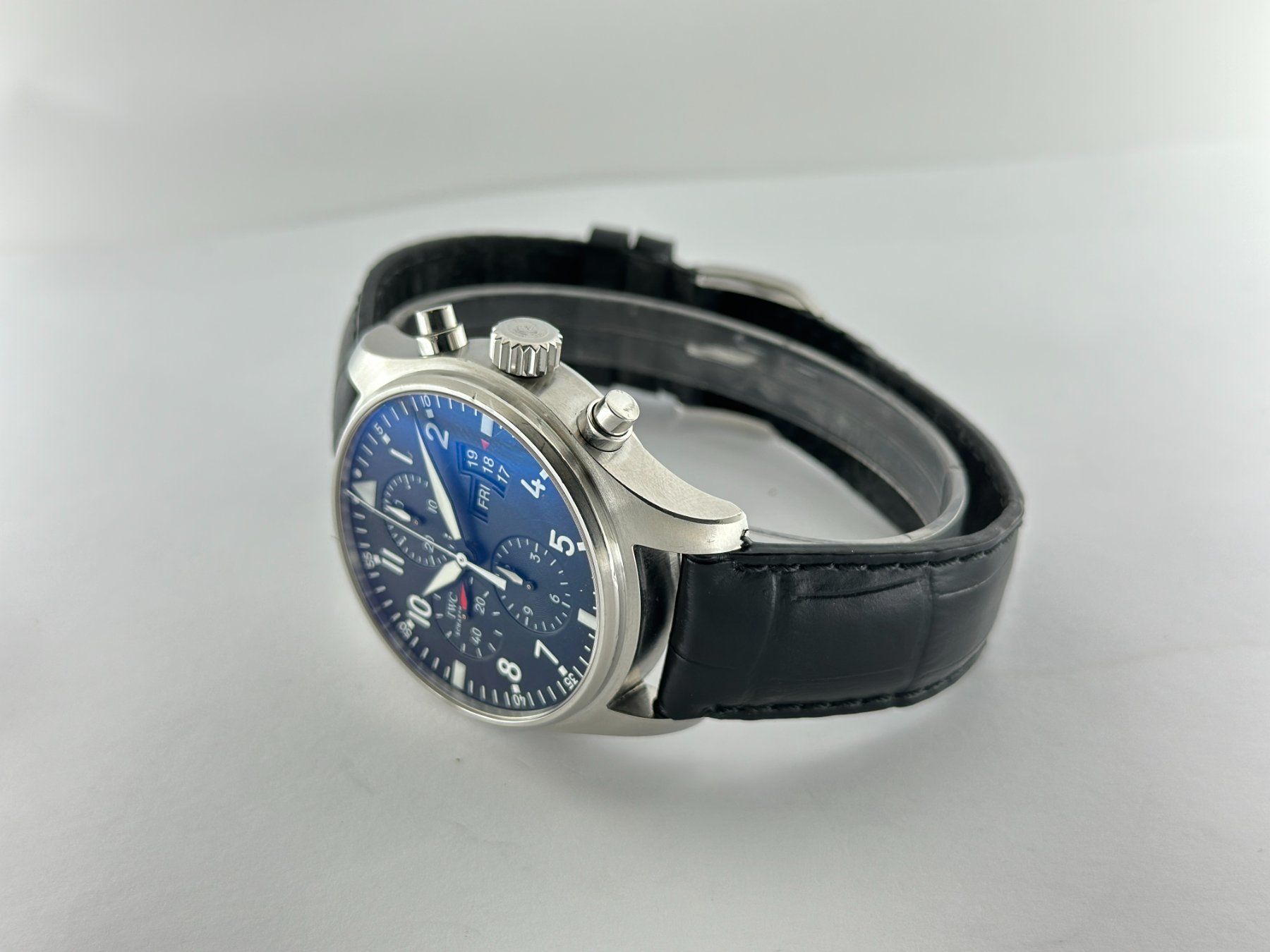 IWC Uhren: IWC Fliegeruhr Chronograph – Gebraucht aus Zürich von Stargold-Uhren 2