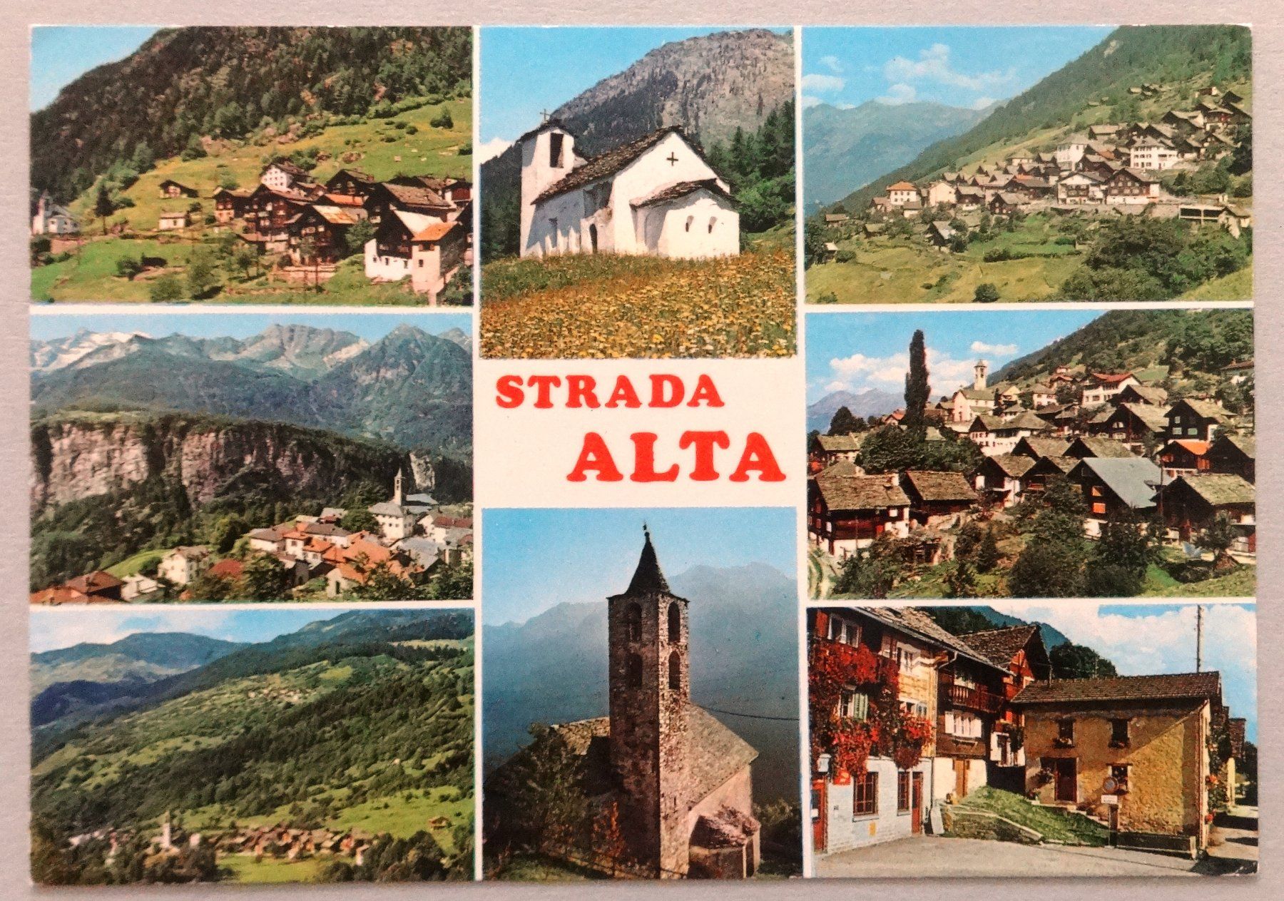 Cartoline postali: Strada Alta – Usato da Fétigny venduto da Billy2miny