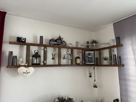 Hängeregal DIY aus Obstleiter