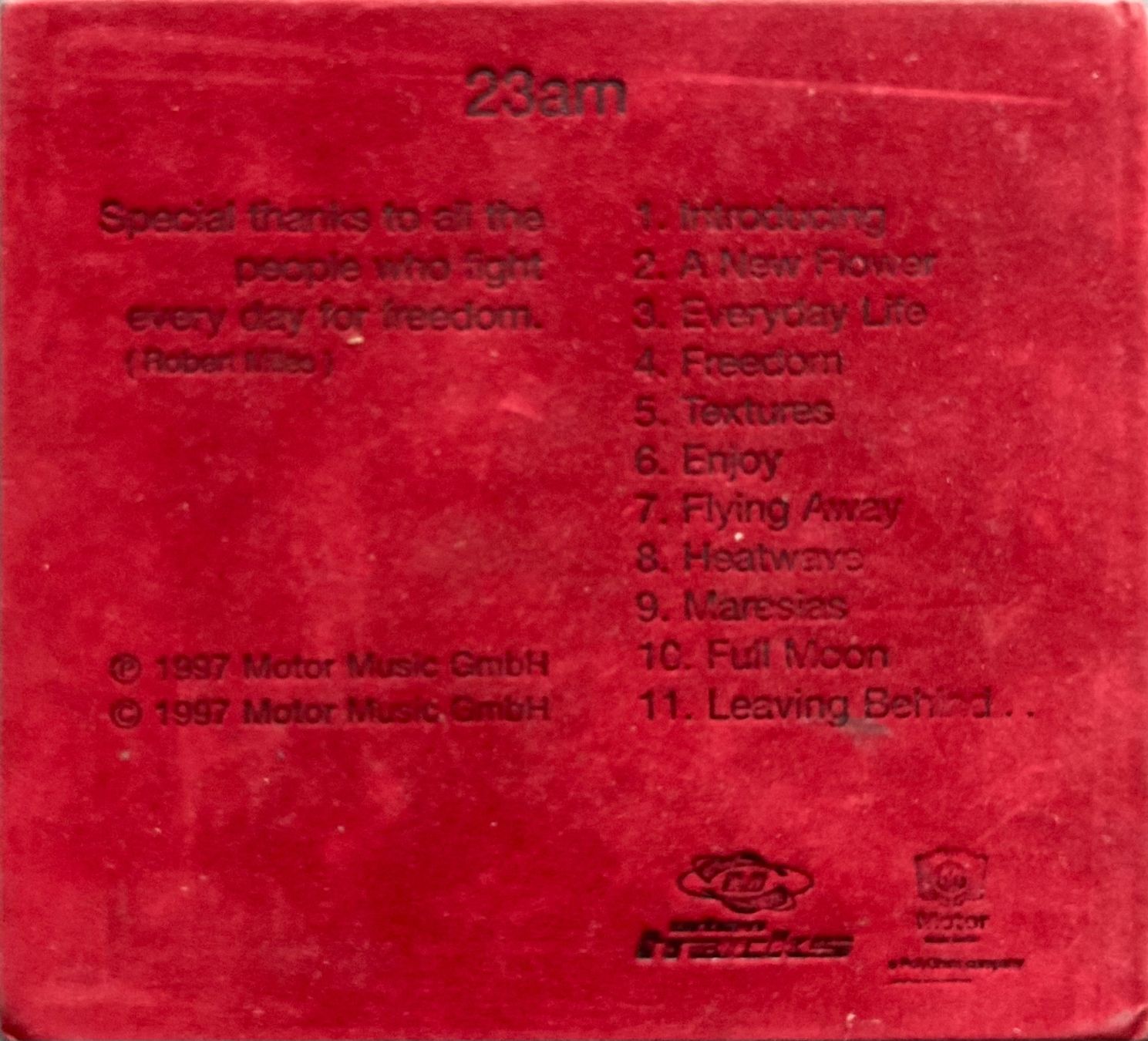 Dischi in vinile: ROBERT MILES - 23AM (LIMITED WINTER EDITION) – Usato da Poliez-Pittet venduto da Newtown-Records 1