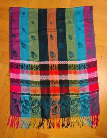 Pashmina multicolore 68 x 170 cm