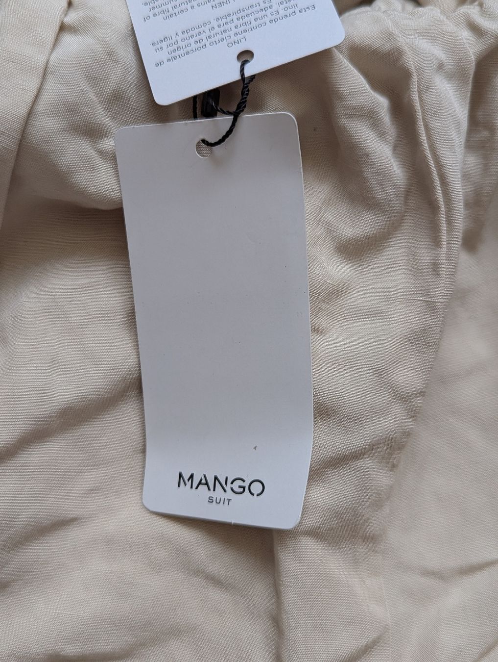 Mango Pantaloni: Hose, Mango Suit, Leinen, Grösse S – Nuovo e nell'imballaggio originale da Zofingen venduto da Droni_A 5