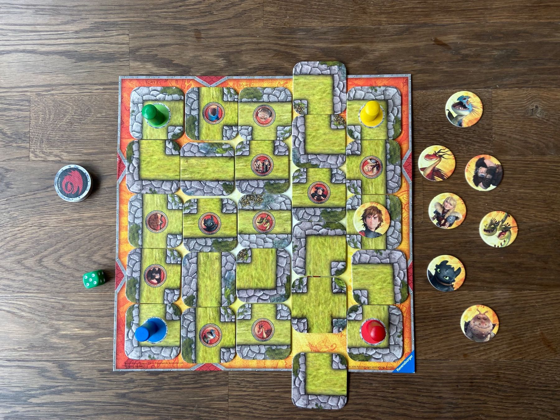 Ravensburger Giochi: Ravensburger Spiele, Dragons Junior Labyrinth – Usato da Au ZH venduto da cafisafr 1