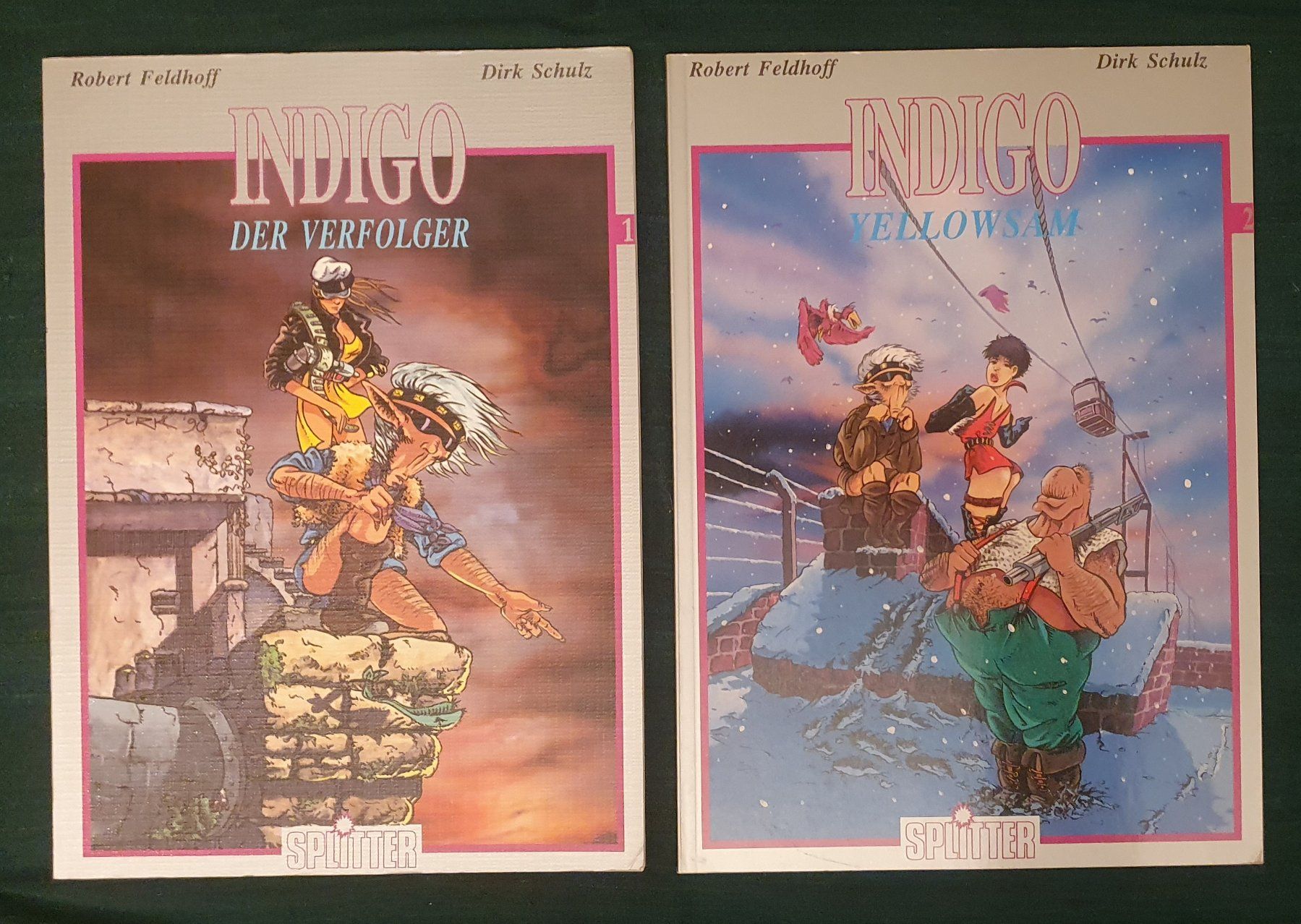 Fumetti: Indigo, Band 1 - 7, Dirk Schulz + Robert Feldhoff – Usato da Winterthur venduto da flurin42 2